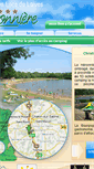 Mobile Screenshot of camping-laheronniere.com